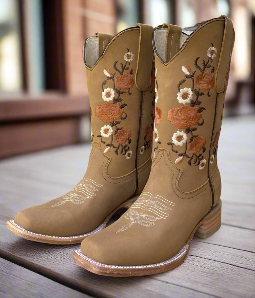 SB-FLORES HONEY - BOOT AND BELT COMBO