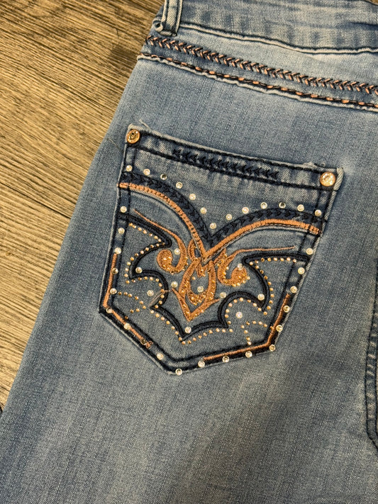 Melanie| Western Bootcut Jeans