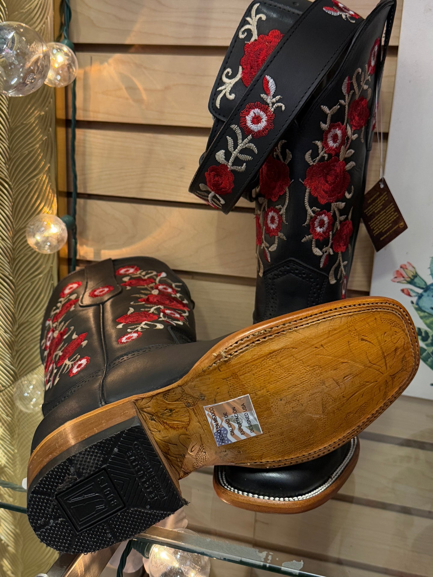 Bethany Boots and Belt Set