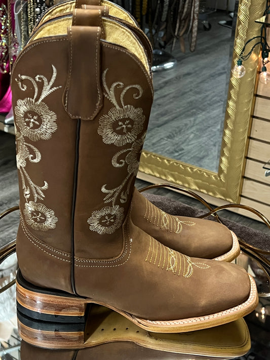 Carmen| Square Toe Boots