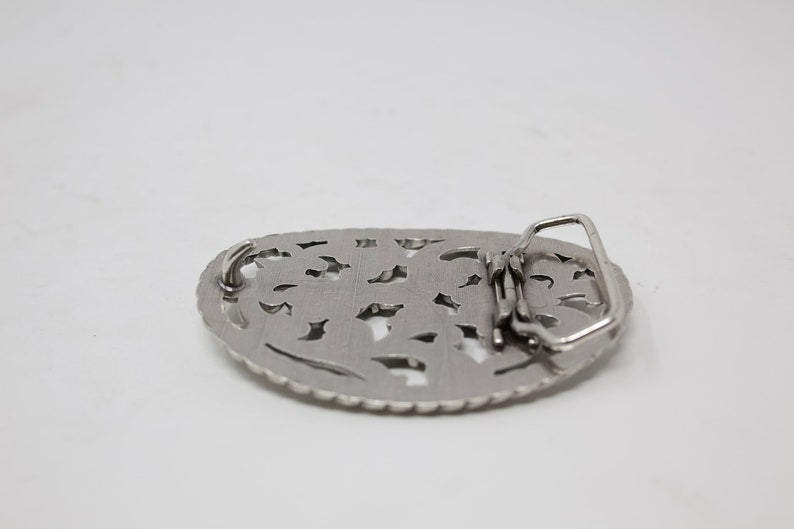 Floral Western Belt Buckle, (1.5'') Removable Westen Buckle