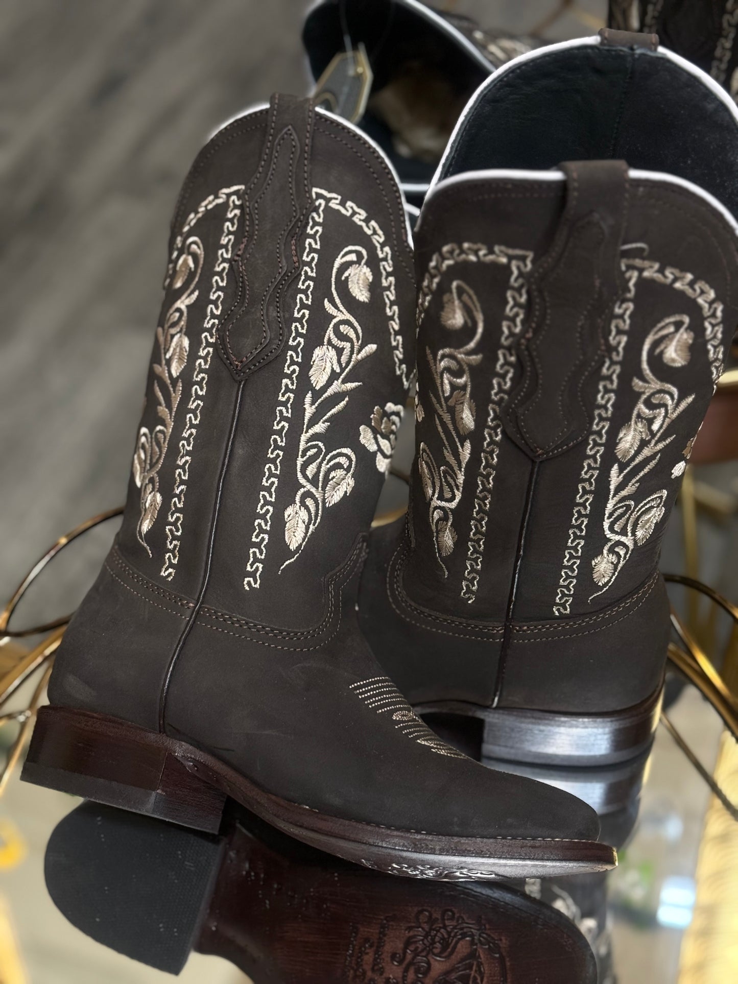 Melina | Womens Square Toe Boots