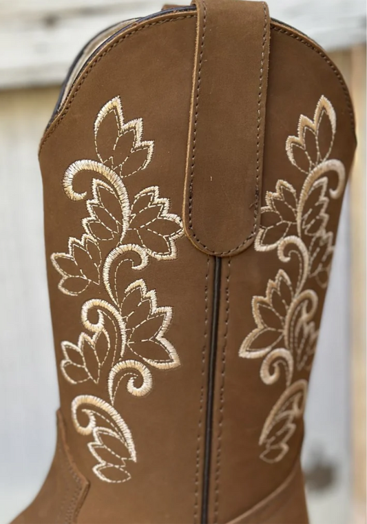 Stephy| Square Toe Boots