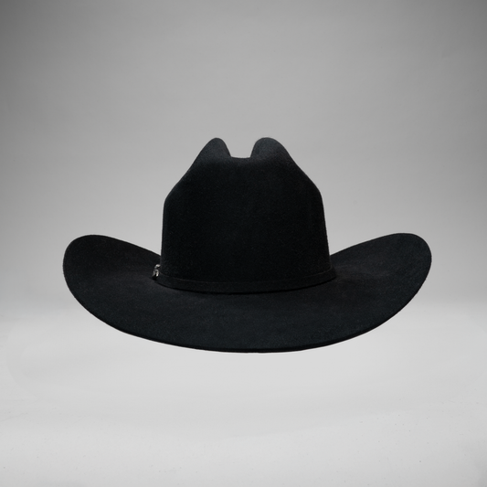 BLACK 50X FELT PANTER 3.5 TEXANA COWBOY HAT RODEO CARTIE