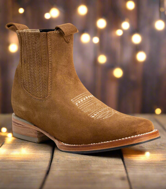 723 Women's Ankle Boot Premium Women's Cowboy Boots: Square Toe Western Boot