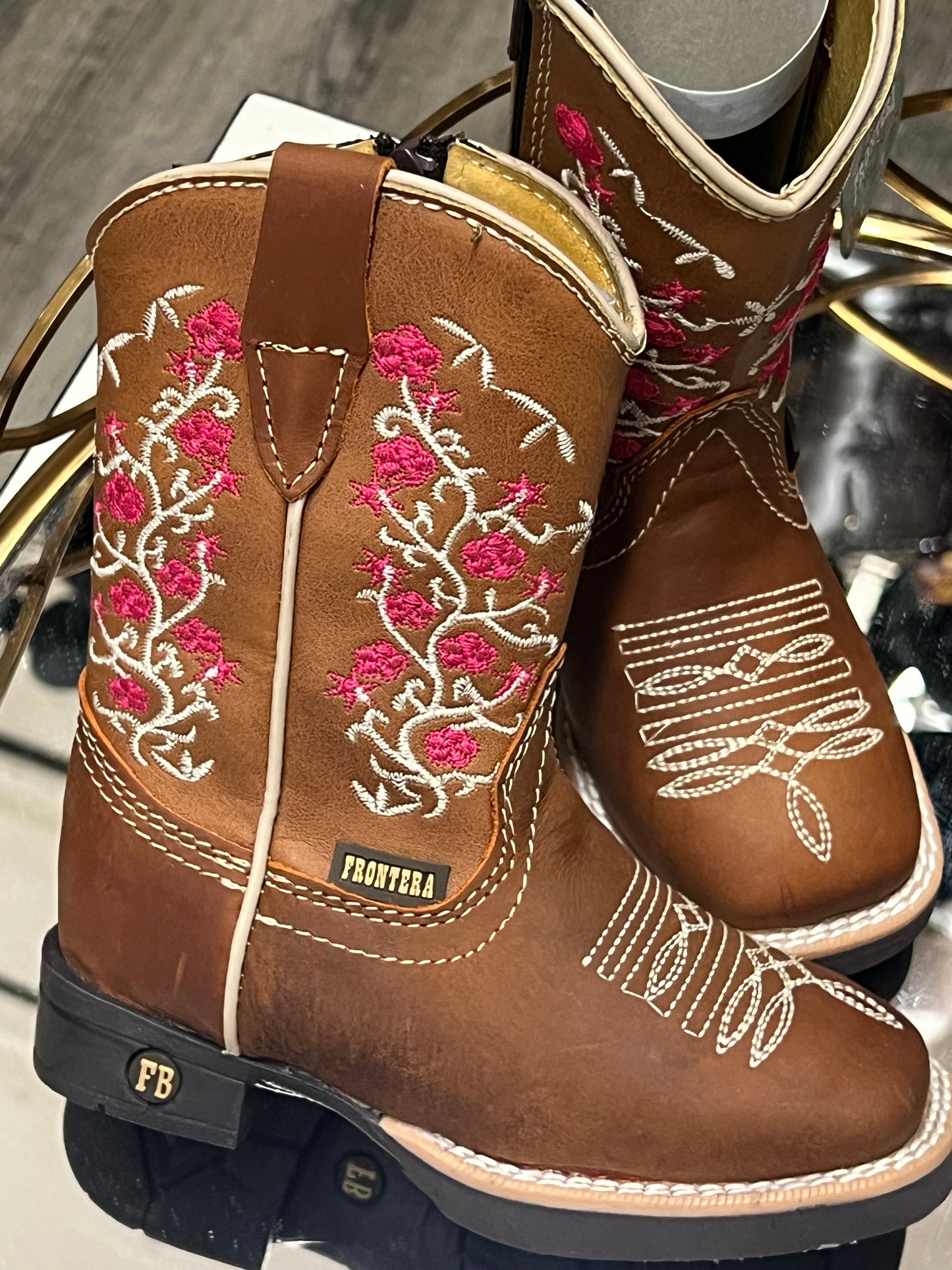 Jazmín| Girls SquareToe Boots