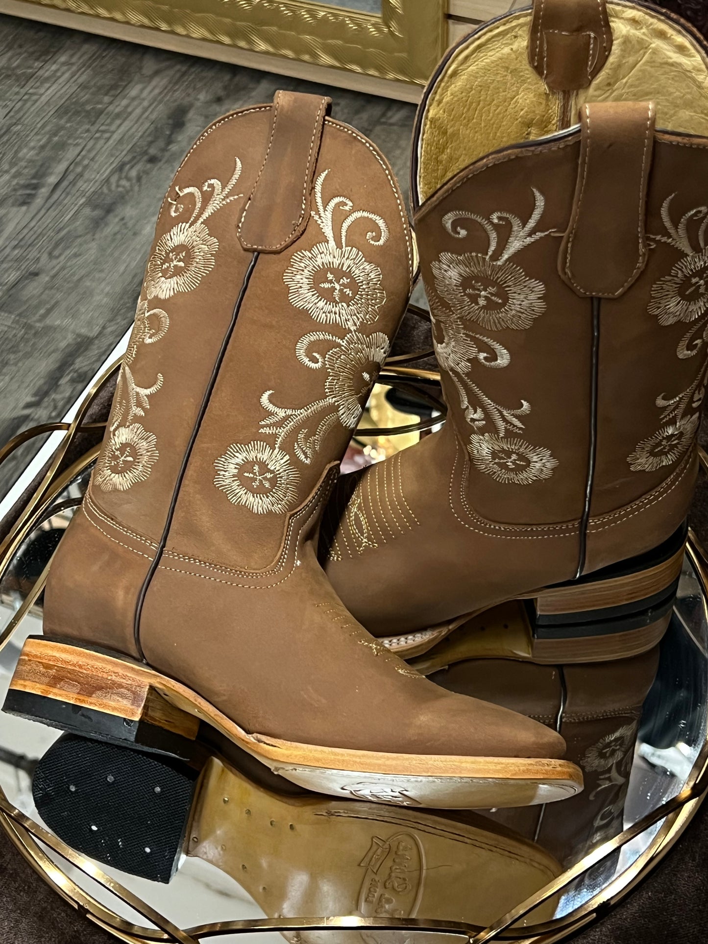 Carmen| Square Toe Boots