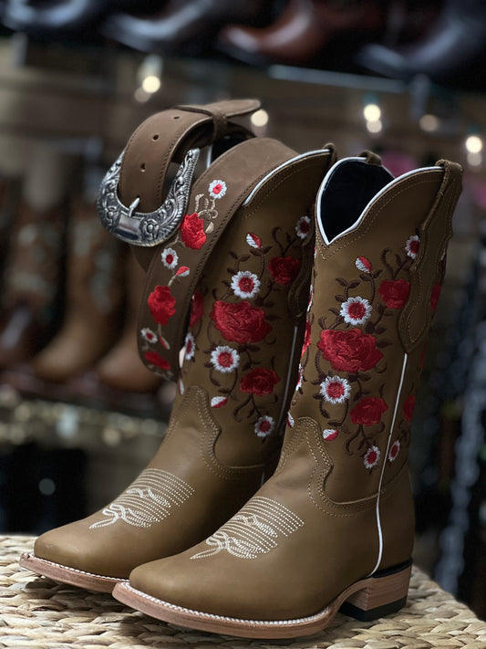 Flor Topo Set Boots and Belt