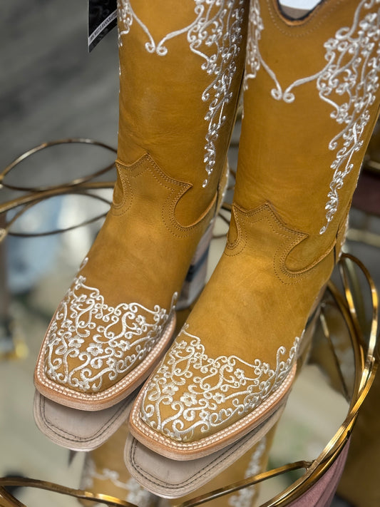 Paulina | Womens Square Toe Boots