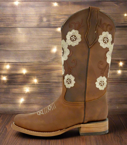 Camila Women’s Western Boots Square Toe