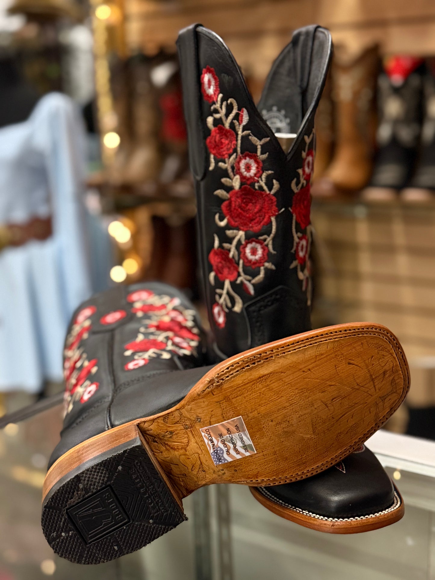 Bethany | Square Toe Boots