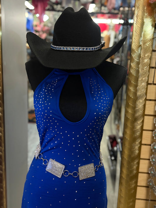 Reyna Rhinestone Dress