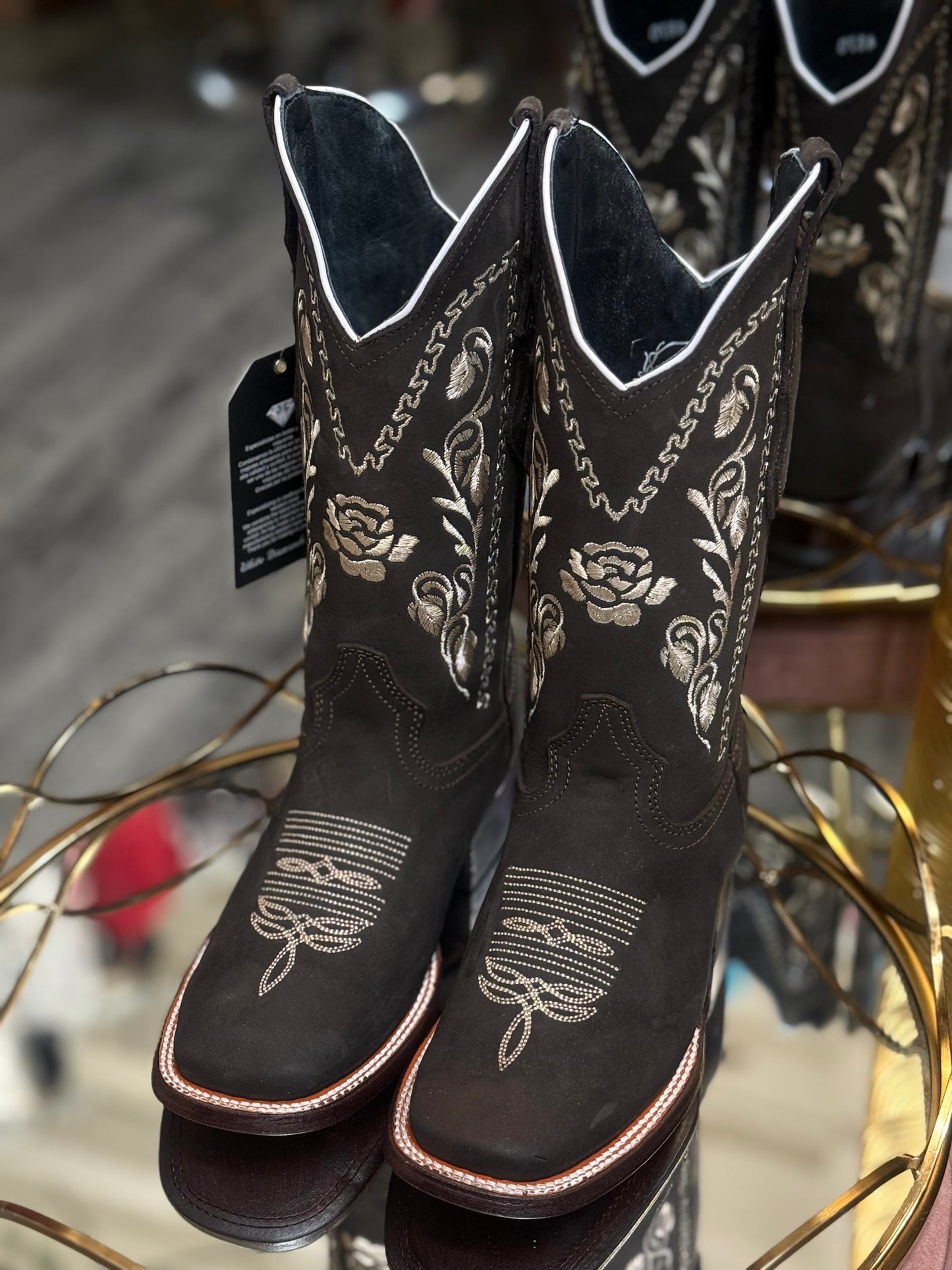 Melina | Womens Square Toe Boots