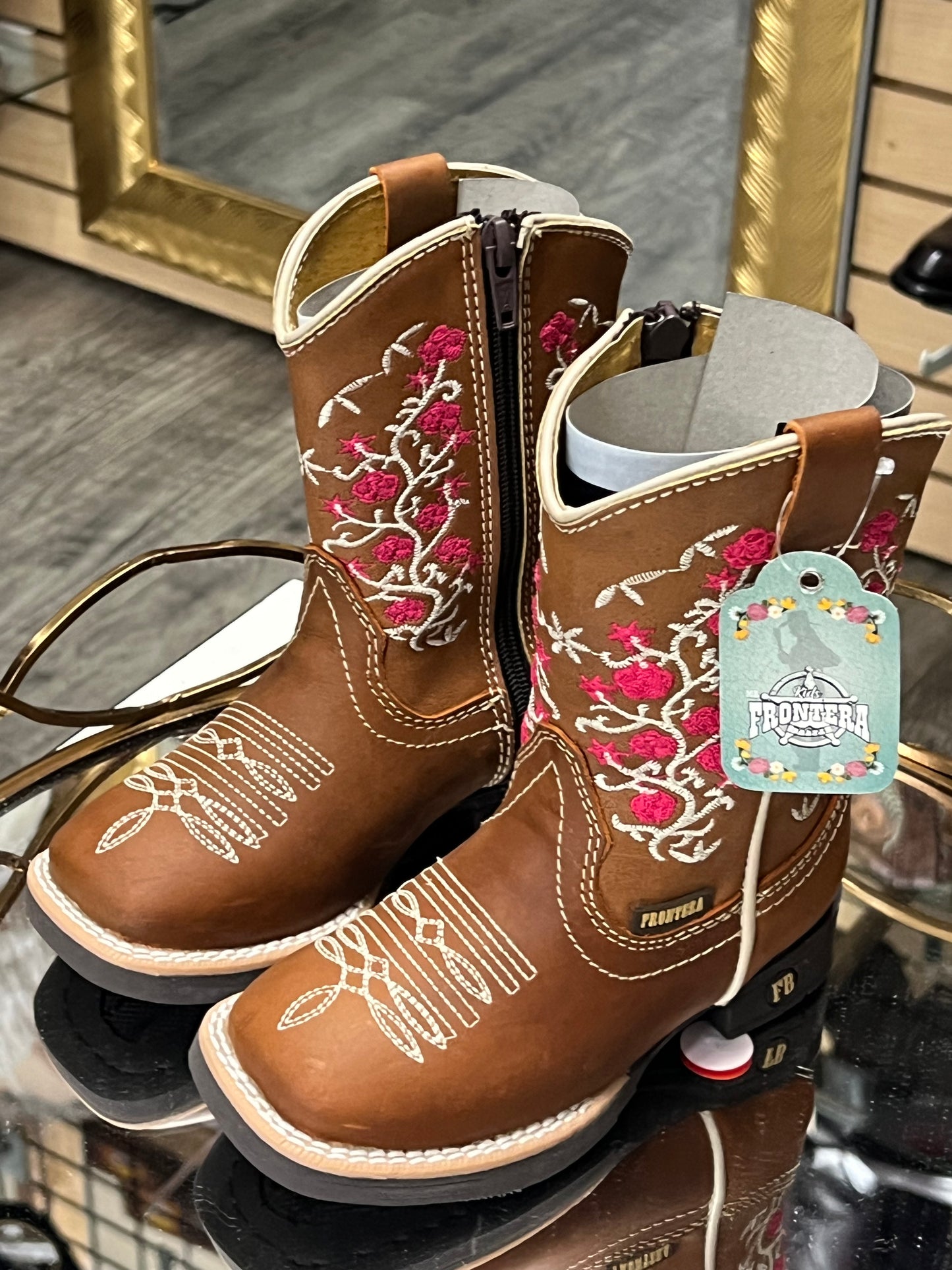 Jazmín| Girls SquareToe Boots