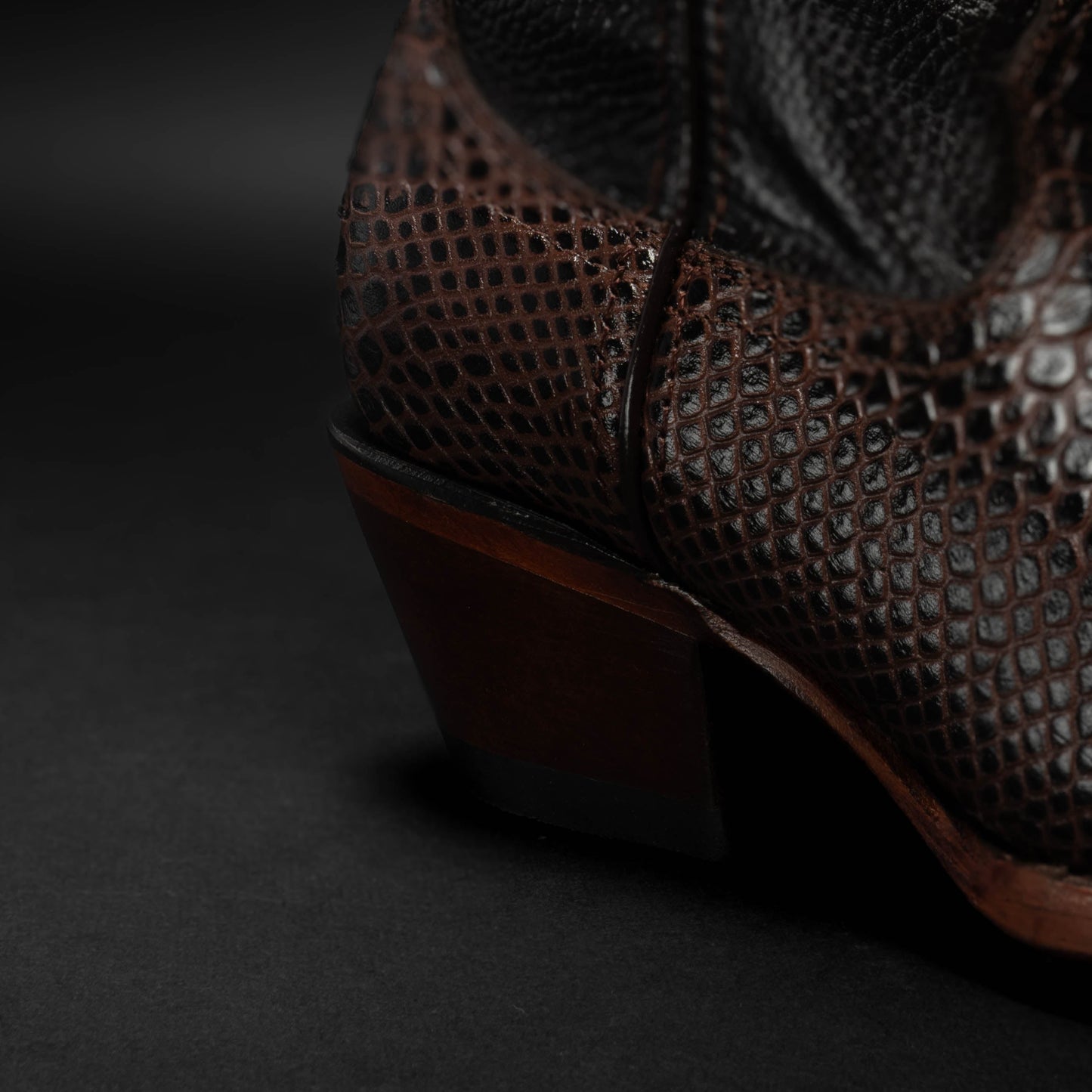 WOMEN'S SAVAGE BELLE PYTHON TRIBUTE SNIP TOE