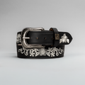 WOMEN'S FLORENCE LEATHER ARTISANAL EMBROIDERY COWBOY BELT (Copy)