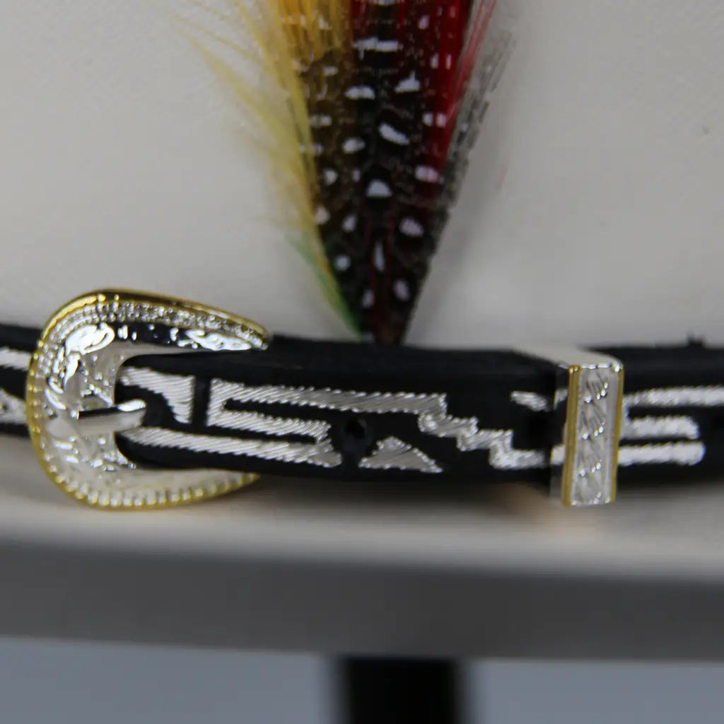 SILVER HAT BAND
