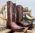 Amelia Brown Woman Boots Snip Toe