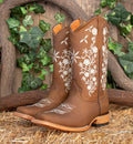Coqueta Boots (Tan)