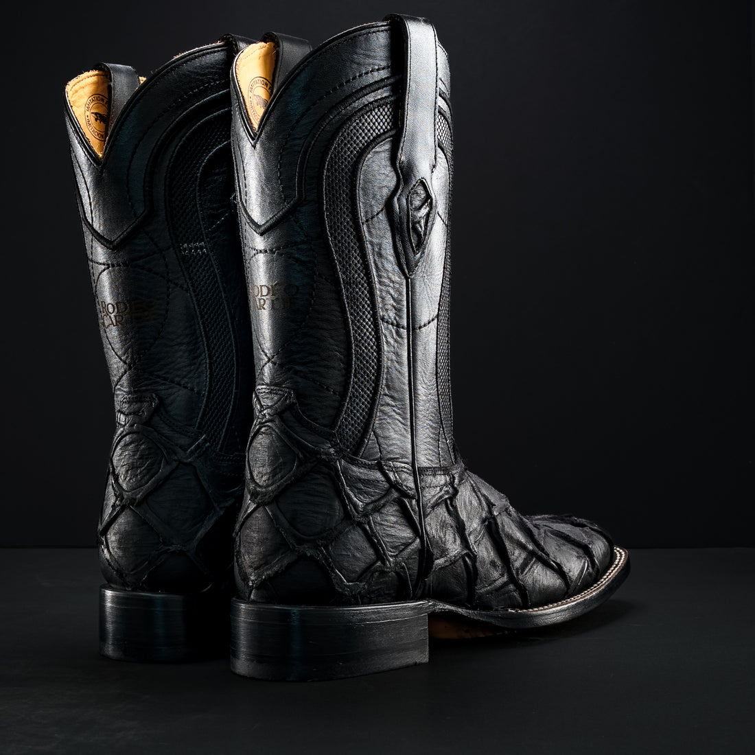 MEN'S MONSTER FISH ROYAL PIRARUCU 4D TRIBUTE SQUARE TOE BOOT