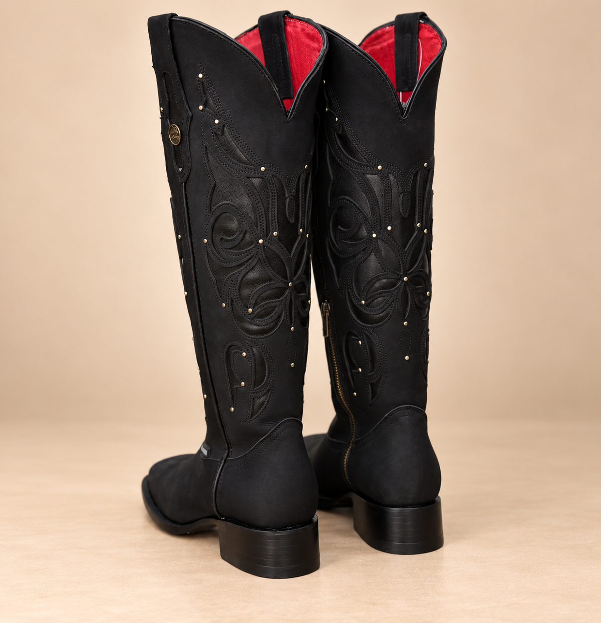 WOMEN'S BELLE SQUARE TOE  BLACK