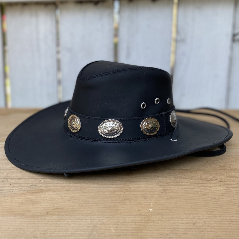 Jayme Leather Hat