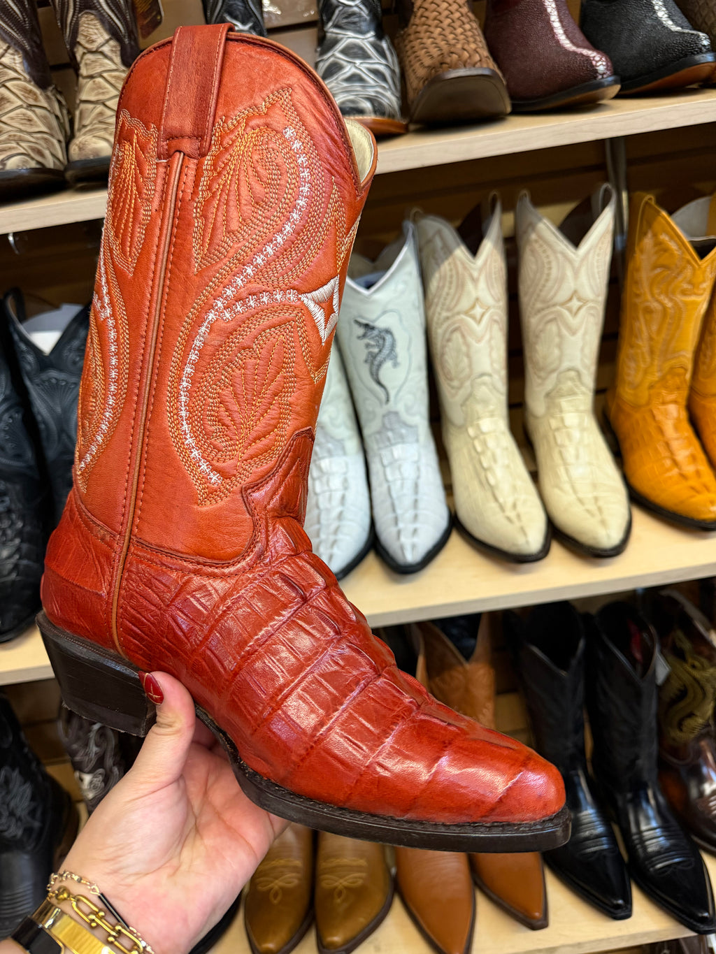Men’s Caiman J Toe Boots