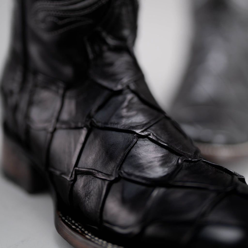 MEN'S PIRARUCU MONSTER FISH SQUARE TOE COWBOY BOOTS