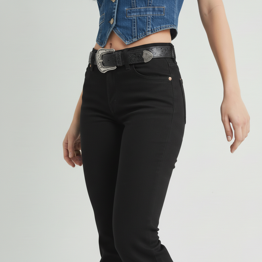 WOMEN'S WESTERN BOOTCUT PREMIUM JEANS