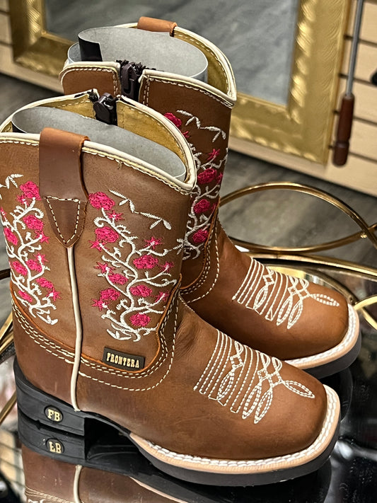 Jazmín| Girls SquareToe Boots