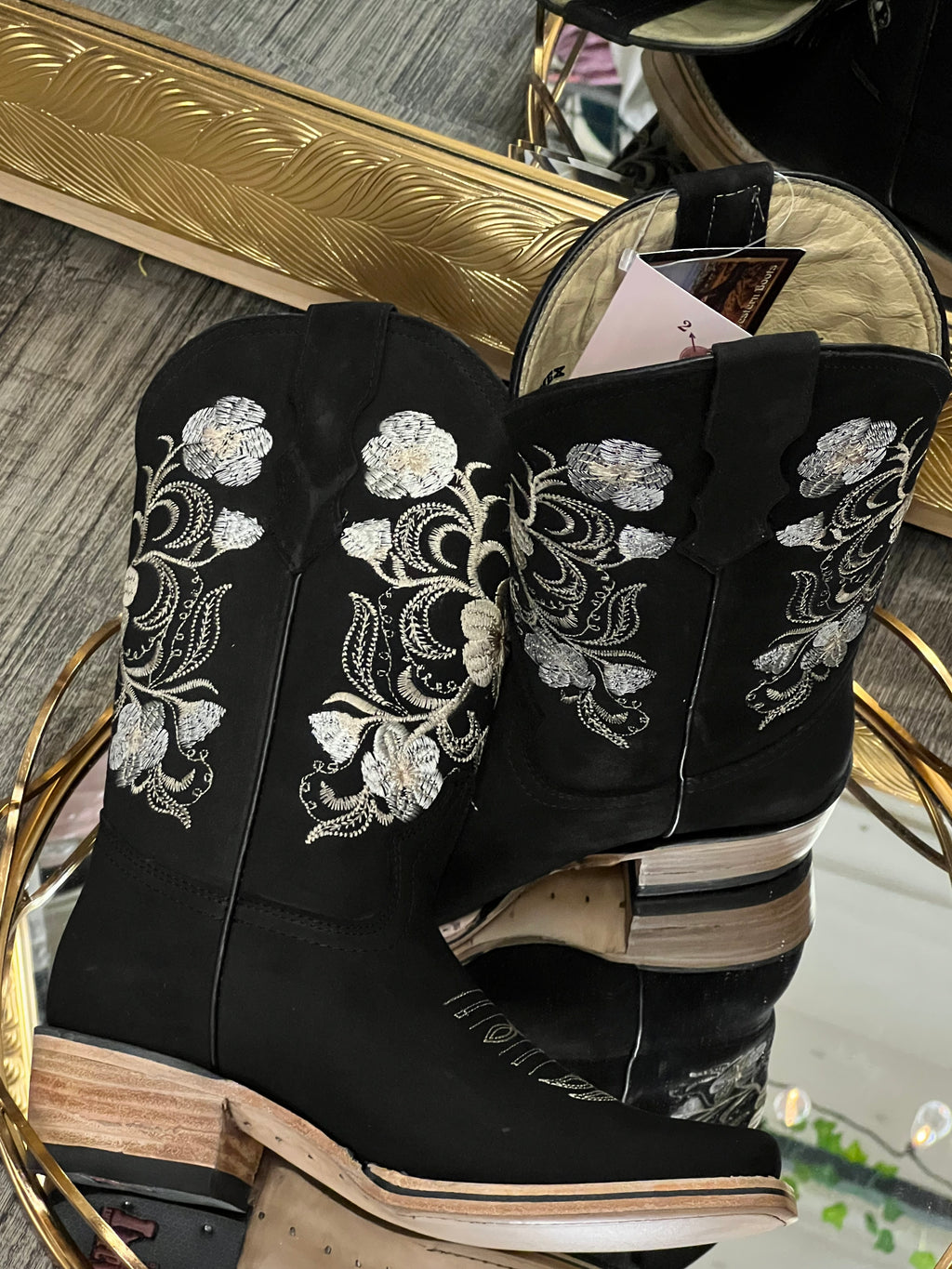 Judy |Womens Square Toe Boots