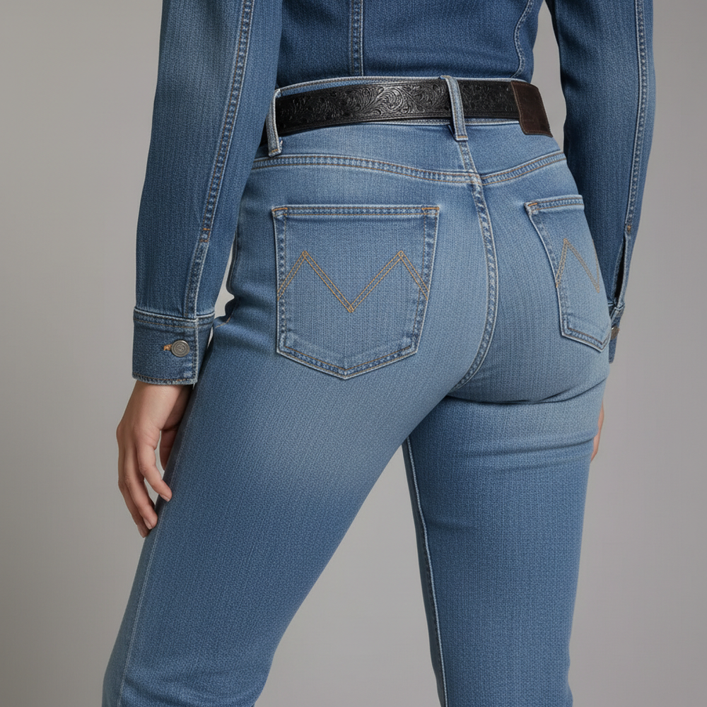 WOMEN'S WESTERN BOOTCUT PREMIUM JEANS