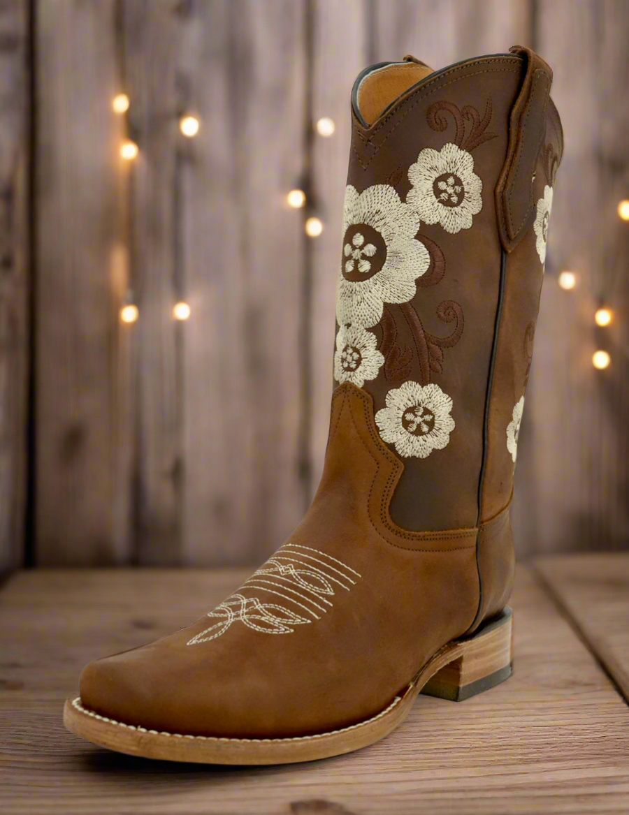 Camila Women’s Western Boots Square Toe