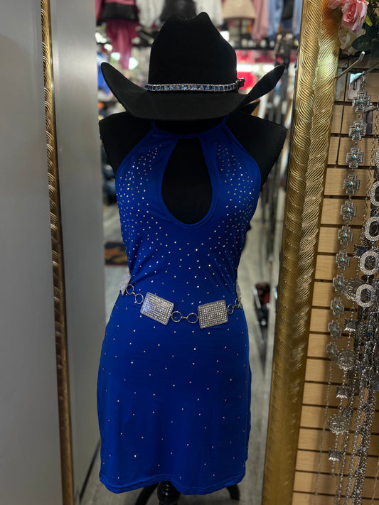 Reyna Rhinestone Dress