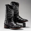 MEN'S PIRARUCU MONSTER FISH SQUARE TOE COWBOY BOOTS