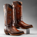 MEN'S CHAMELEON LEATHER J TOE COWBOY BOOTS
