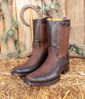 Dubai Mens Python Print Boots