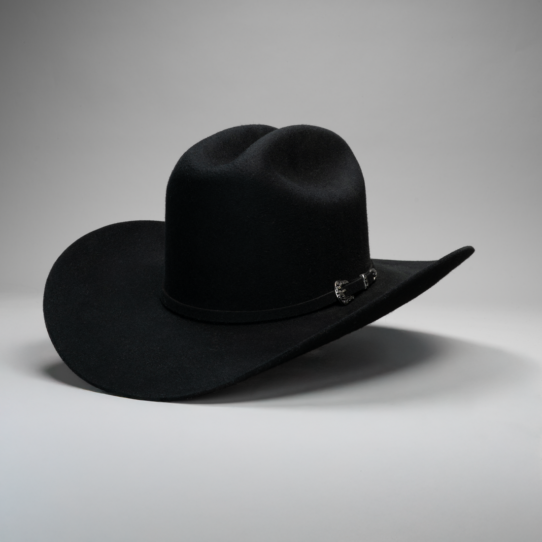 BLACK 50X FELT PANTER 3.5 TEXANA COWBOY HAT RODEO CARTIE