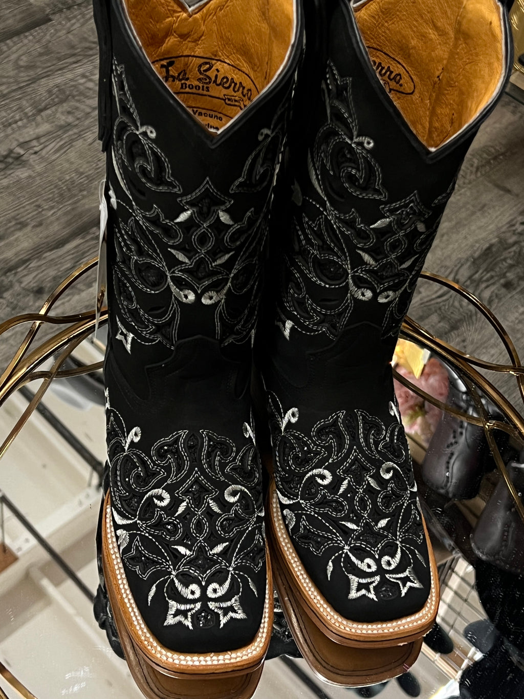 Valeria| Square Toe Boots