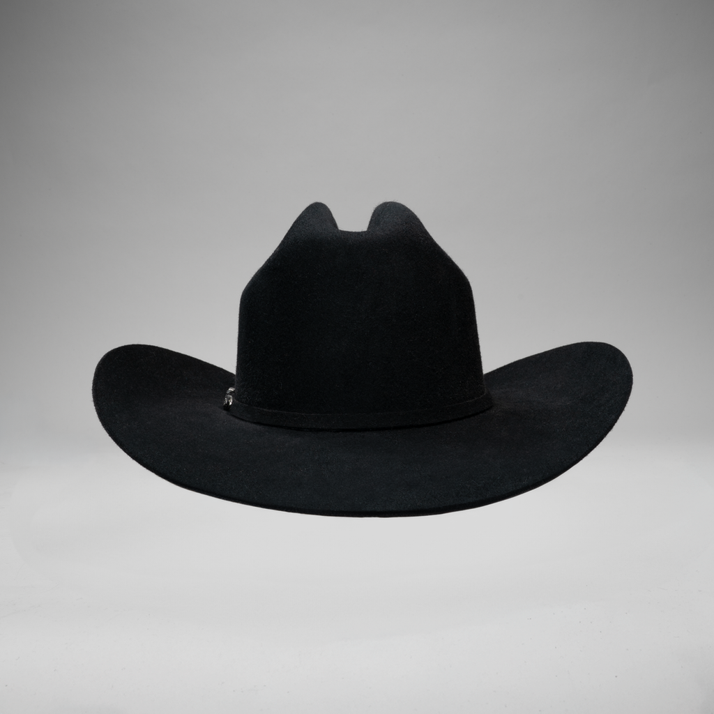 BLACK 50X FELT PANTER 3.5 TEXANA COWBOY HAT RODEO CARTIE