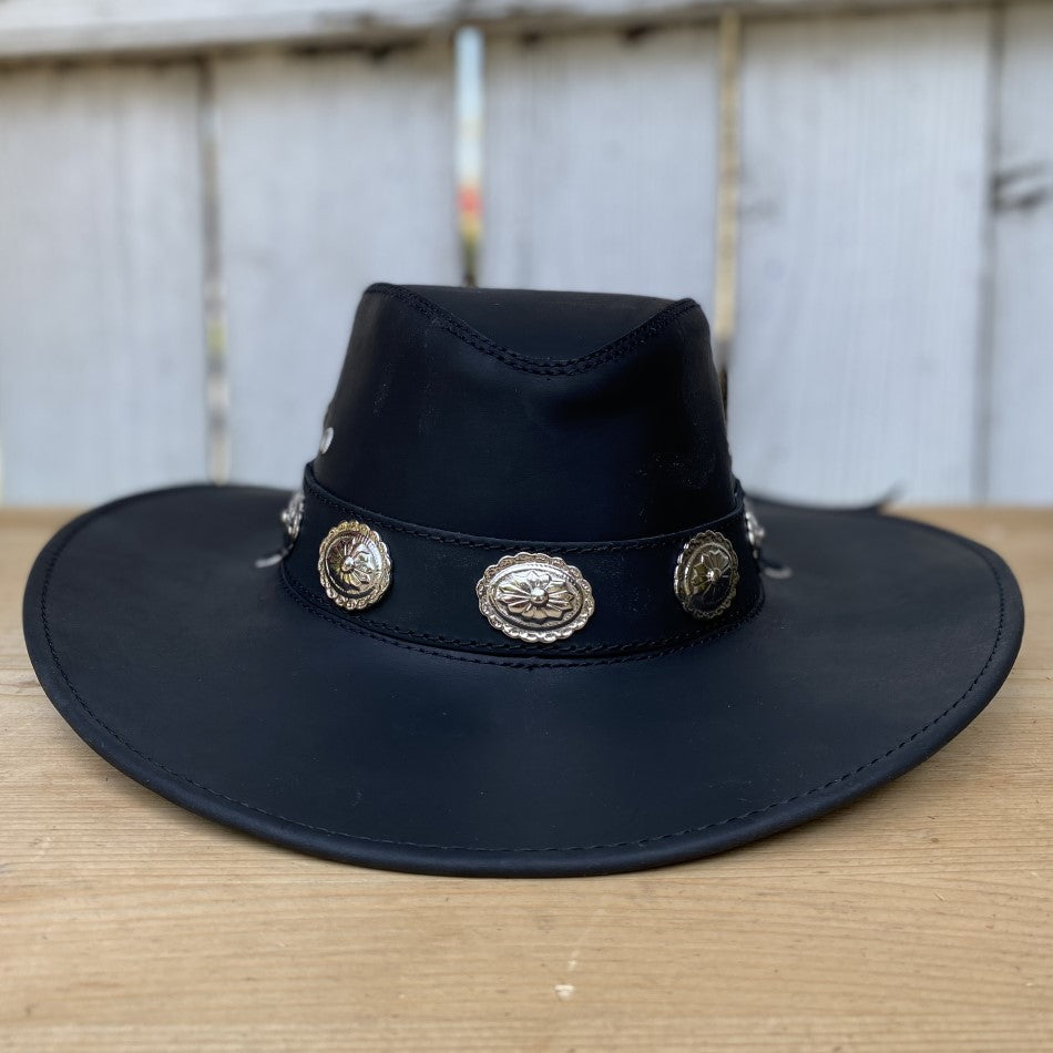 Jayme Leather Hat