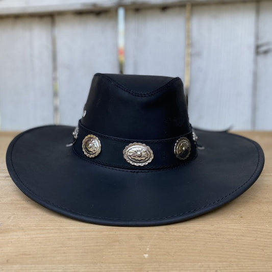 Jayme Leather Hat