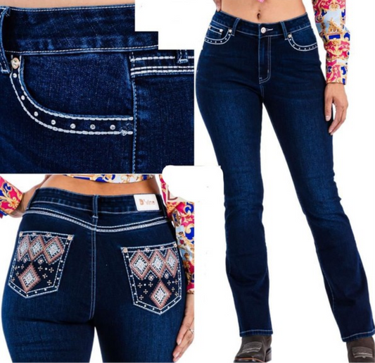 Rosita| Western BootCut Jeans