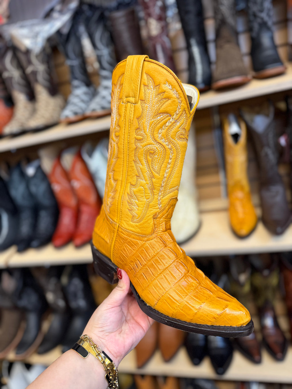 Men’s Caiman J Toe Boots