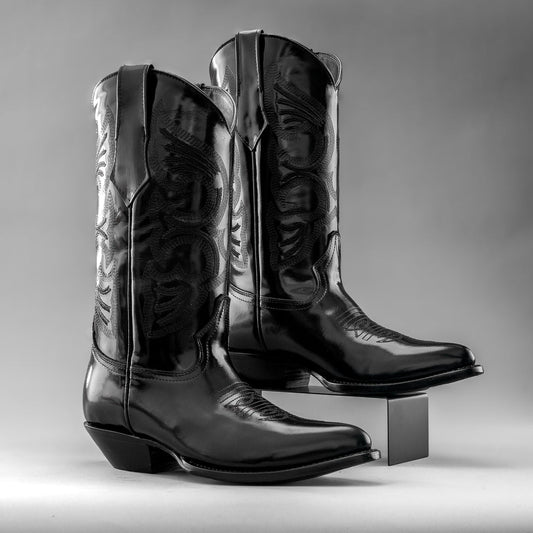 MEN'S CHAMELEON LEATHER J TOE COWBOY BOOTS
