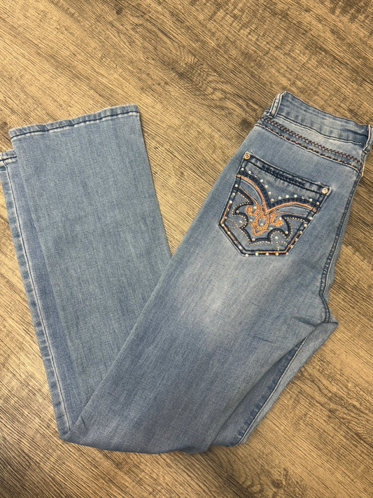 Melanie| Western Bootcut Jeans
