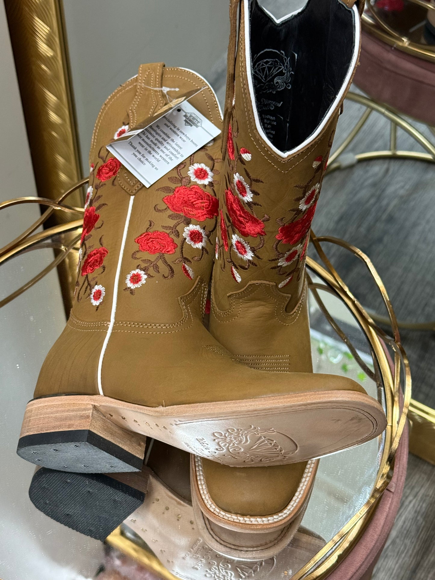 Flor Topo Boots