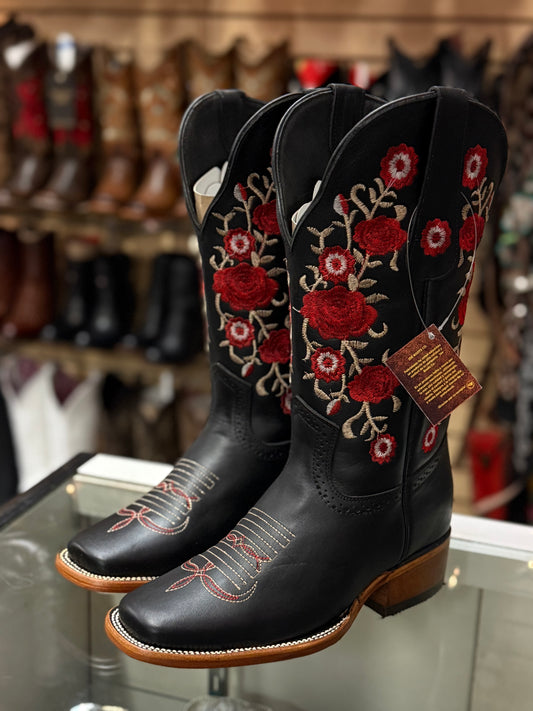 Bethany | Square Toe Boots
