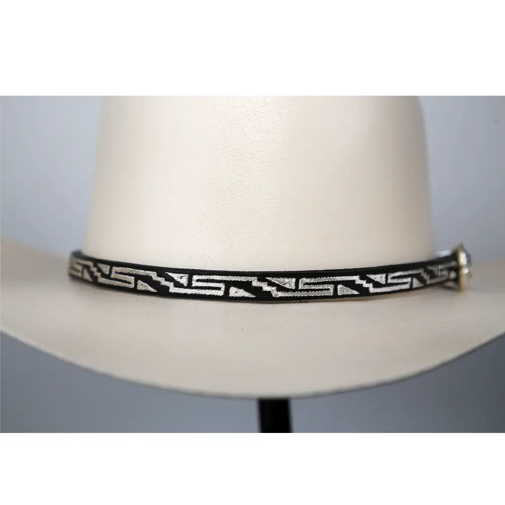 SILVER HAT BAND