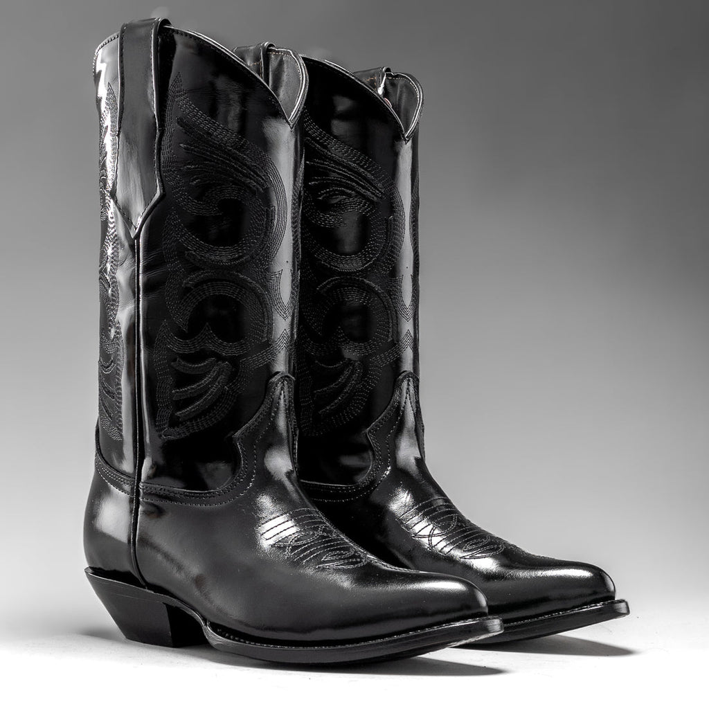 MEN'S CHAMELEON LEATHER J TOE COWBOY BOOTS